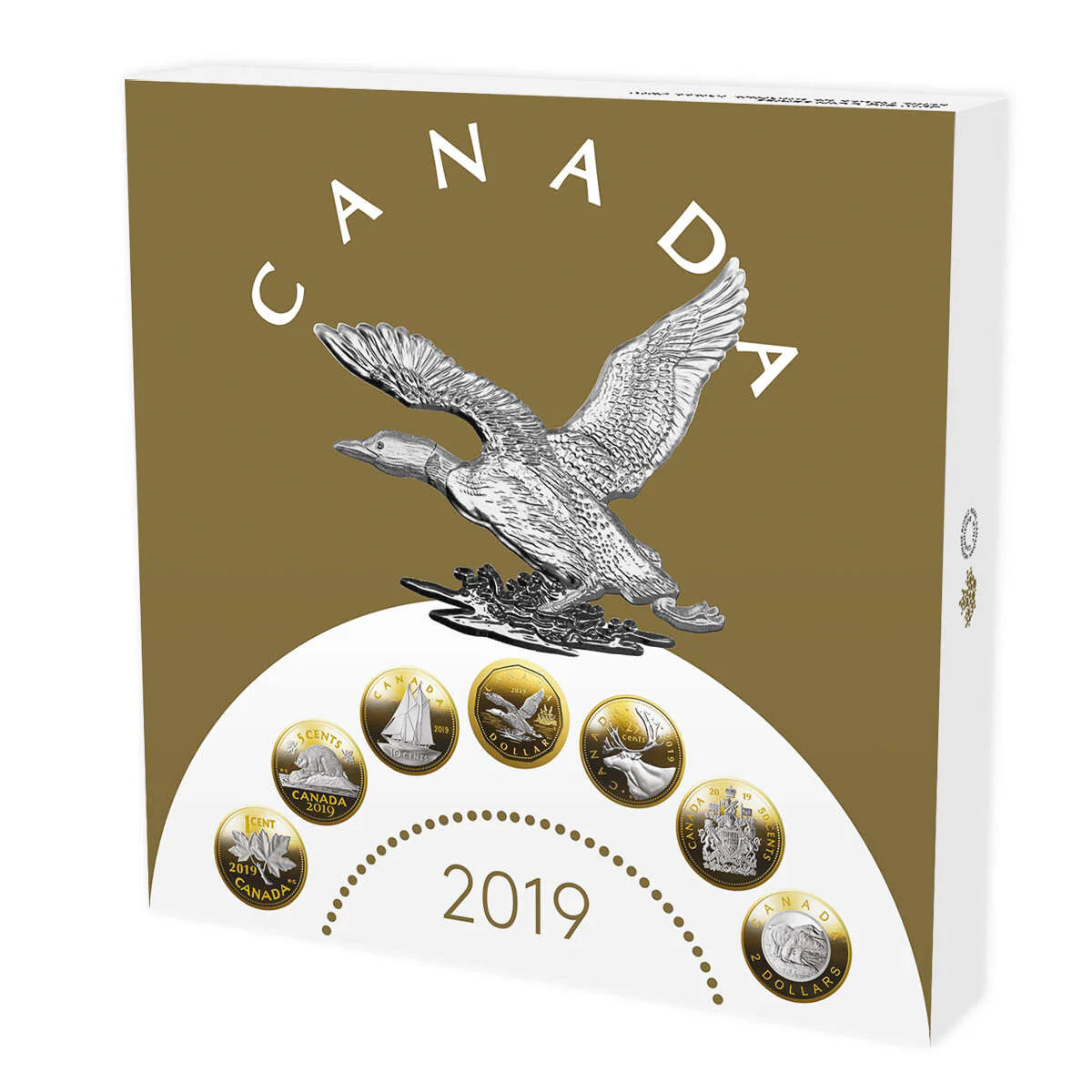 2019 Big Coin 5 Ounce Series - Pure Silver 7 Coin Set