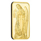 1 oz Gold Bar - Archangel Michael - Scottsdale Mint .9999 Au