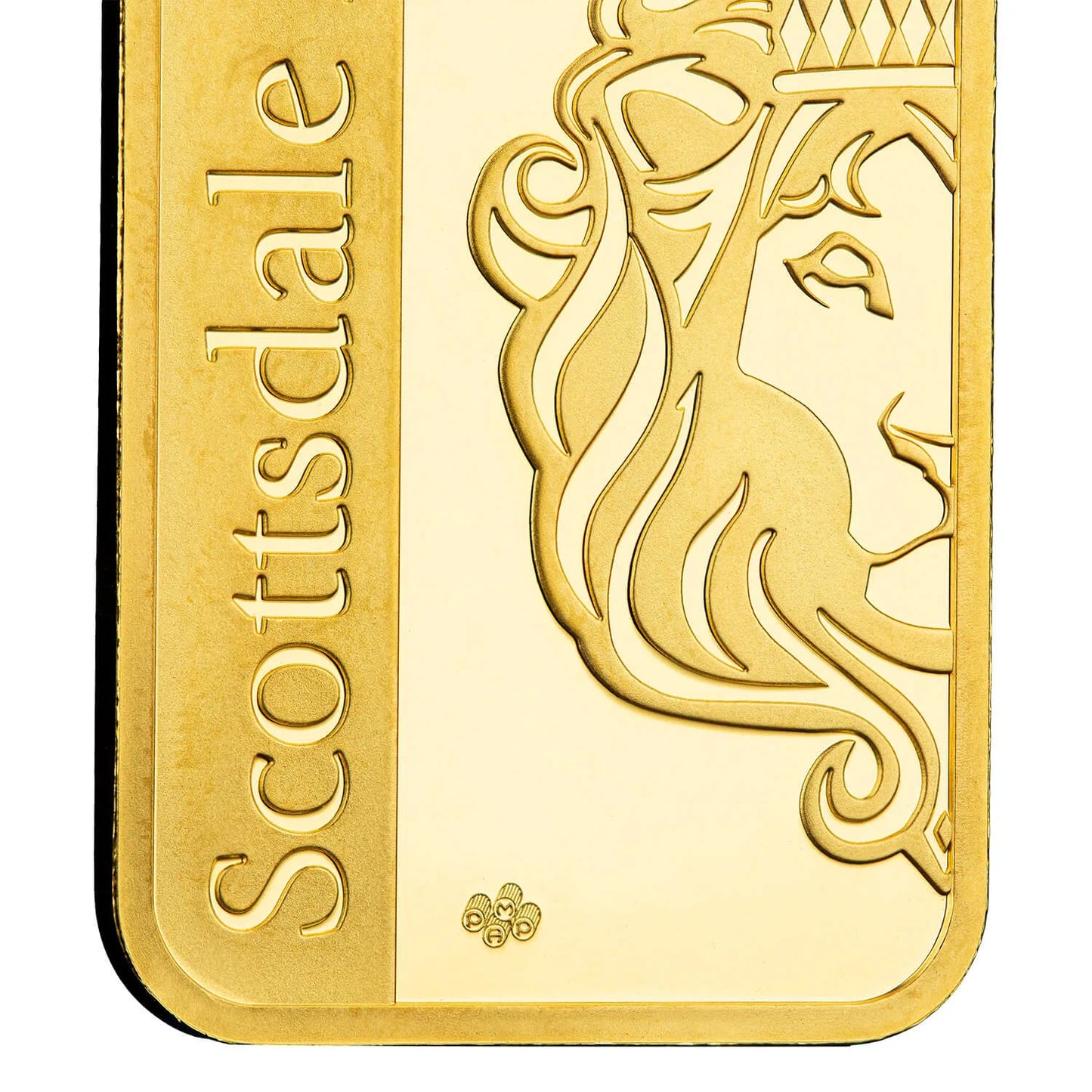 1 oz Gold Bar - Archangel Michael - Scottsdale Mint .9999 Au
