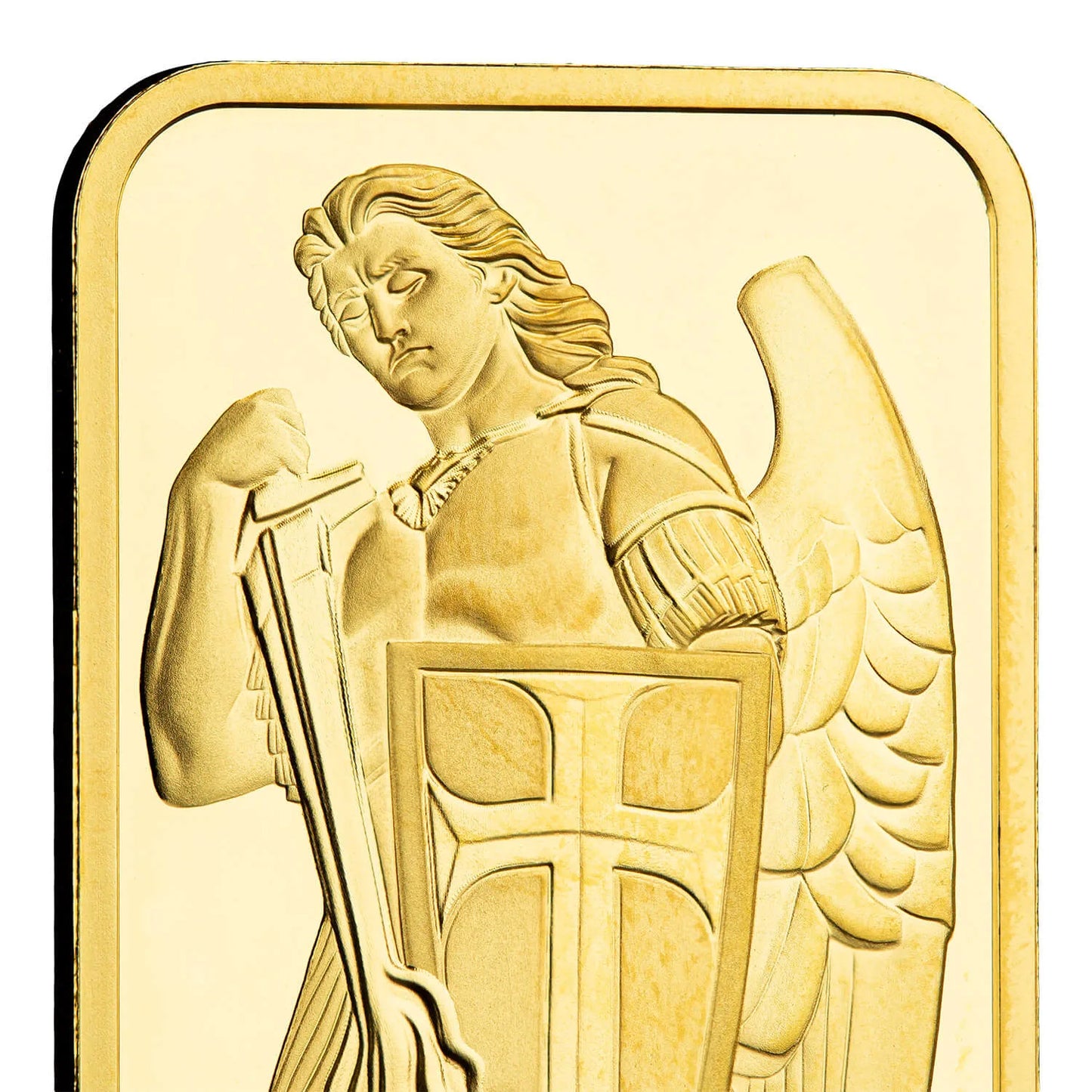 1 oz Gold Bar - Archangel Michael - Scottsdale Mint .9999 Au