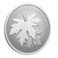 1/2 oz 2025 $10 Gleaming Maple Leaves - Pure Silver Coin