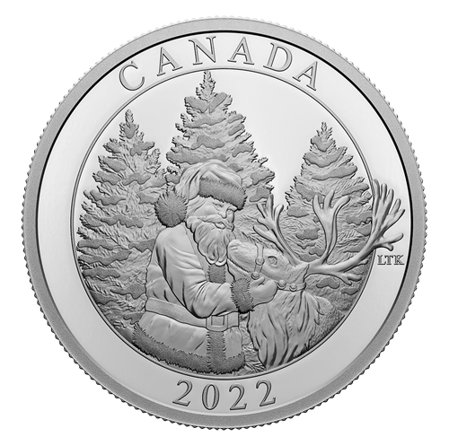 3 oz. $50 Pure Silver Coin – The Magic of the Season