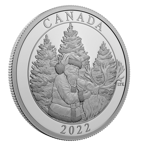 3 oz. $50 Pure Silver Coin – The Magic of the Season