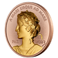 1 oz Rose Gold Coin - 2023 Peace Dollar - Royal Canadian Mint - .9999 Au (Mintage: 500)