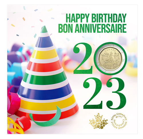 Birthday Five-Coin Gift Card Set (2023)