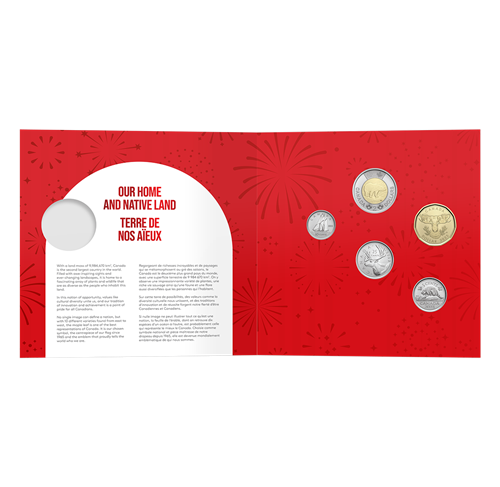 O Canada Five-Coin Gift Card Set (2023)