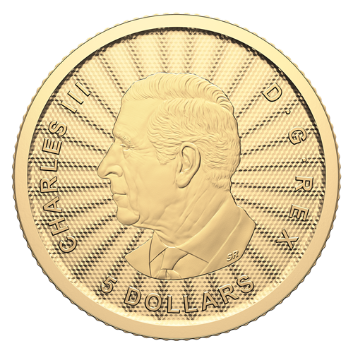 1/10 oz 2024 The Majestic Polar Bears Coin - Royal Canadian Mint .9999 Au