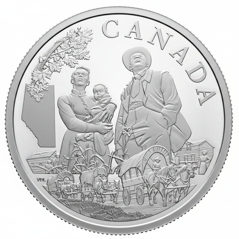 1 oz Fine Silver Coin - Commemorating Black History: Amber Valley (2024)