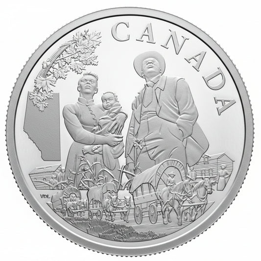 1 oz Fine Silver Coin - Commemorating Black History: Amber Valley (2024)