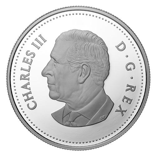 3/4 oz Anniversary of His Majesty King Charles III’s Coronation - Special Edition Proof Silver Dollar (2024)