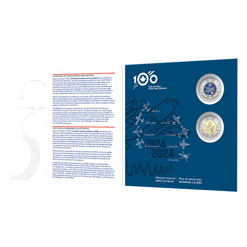 2024 Commemorative Collector Keepsake Card – 100th Anniversary of the Royal Canadian Air Force