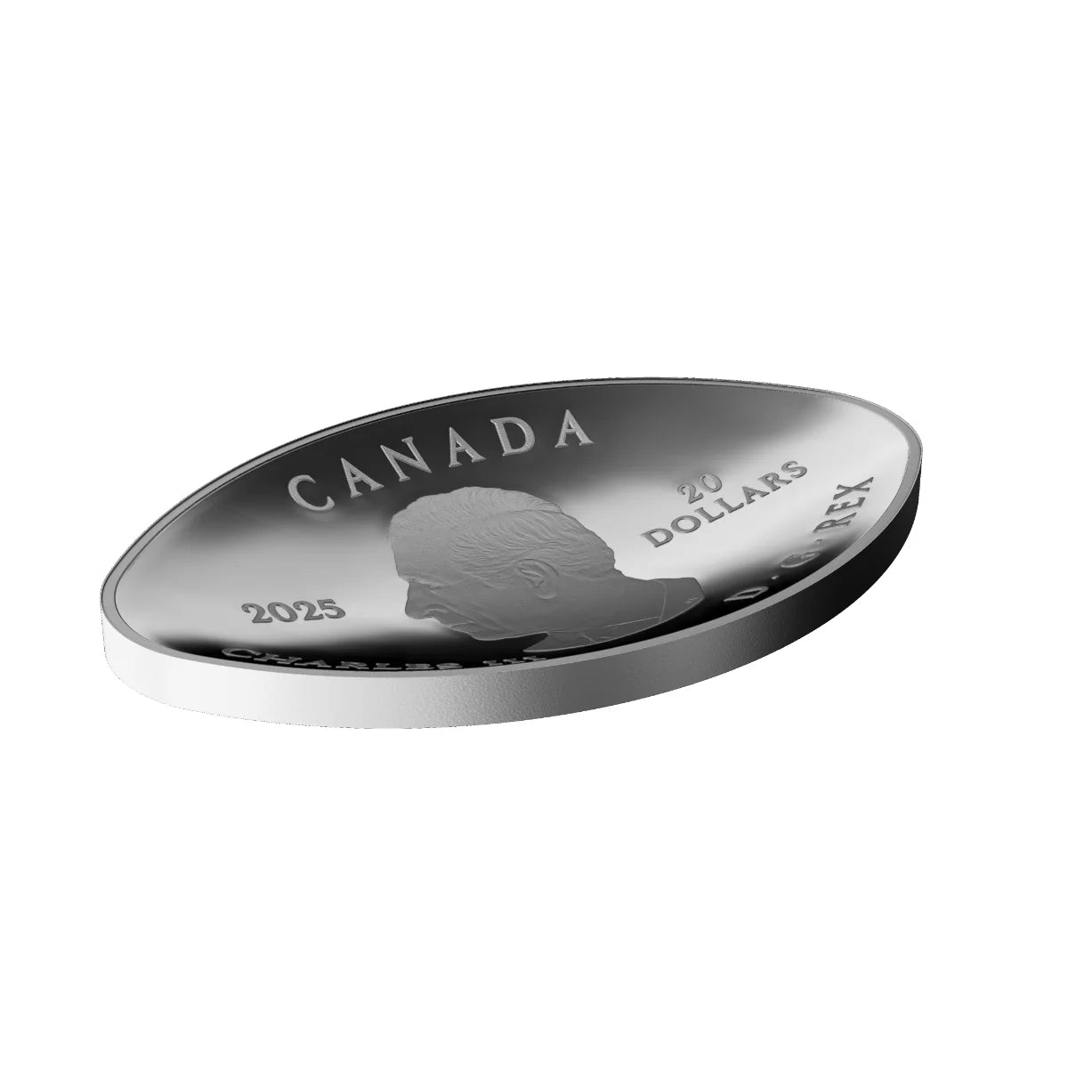 1 oz 2025 $20 Dinosaur Eye - Pure Silver Coin
