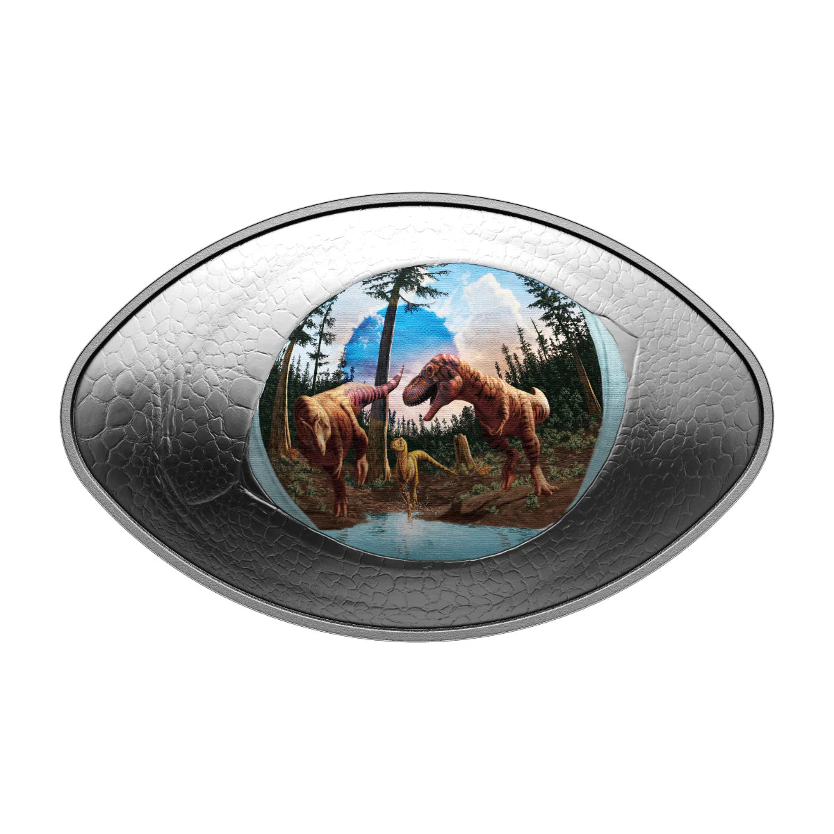1 oz 2025 $20 Dinosaur Eye - Pure Silver Coin