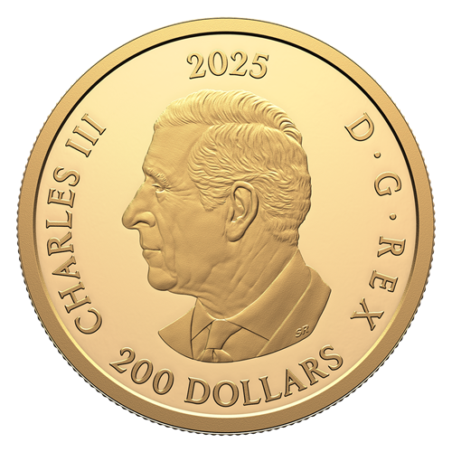1 oz Pure Gold Coin - Triple Maple - Royal Canadian Mint .9999 Au (Mintage: 600)