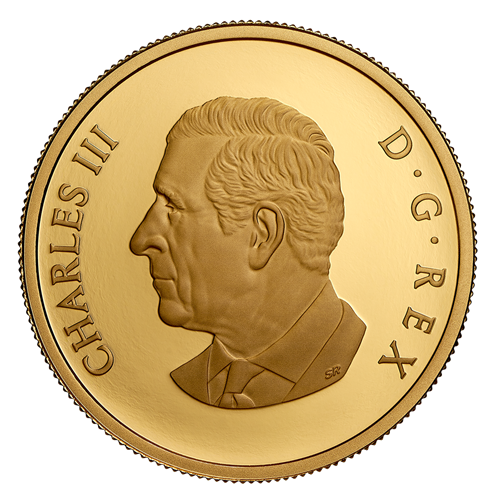 1/2 oz Gold Coin - 2025 Tall Ships: Three-masted Schooner – Royal Canadian Mint .9999 Au