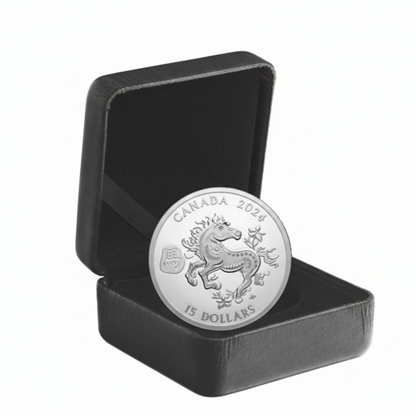 Lunar Year of the Horse – 1 oz. Fine Silver Coin (2026)
