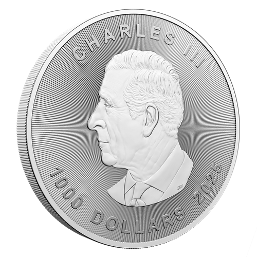 10 Kilogram Silver Maple Leaf Coin - Royal Canadian Mint .9999 Ag (Mintage: 299)