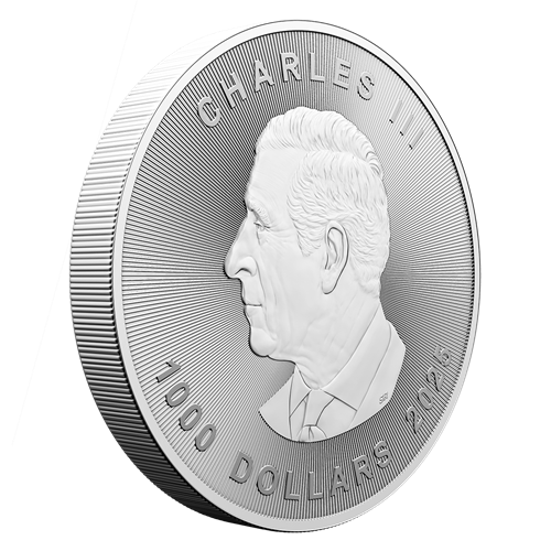 10 Kilogram Silver Maple Leaf Coin - Royal Canadian Mint .9999 Ag (Mintage: 299)