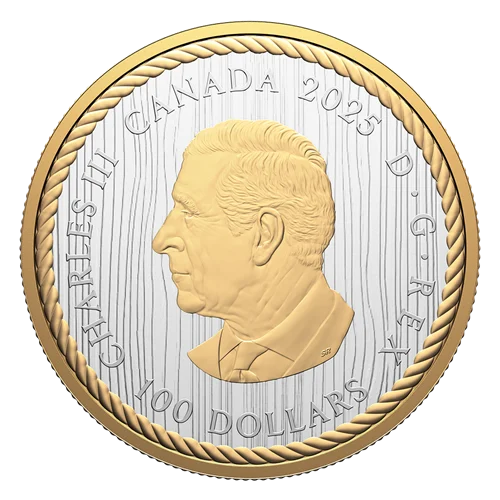 10 oz 2025 $100 The Hunter –  Fine Silver Coin