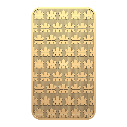 1 oz Gold Bar 2025 - Proudly Canadian Packaging - .9999 Au - Royal Canadian Mint