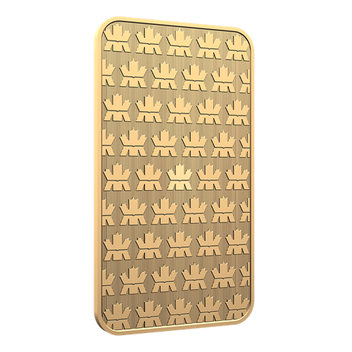 1 oz Gold Bar 2025 - Proudly Canadian Packaging - .9999 Au - Royal Canadian Mint