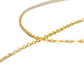 18K Yellow Gold 24" Flat Cable Necklace - Preowned