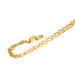 22K Tri-tone Gold Beaded 18" Necklace - Preowned