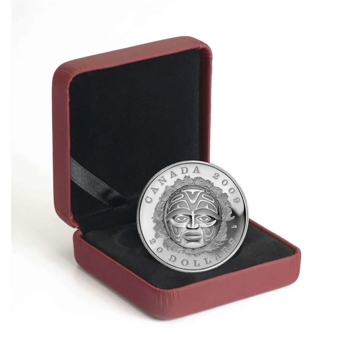 1 oz $20 Silver Coin – Summer Moon Mask (2009)