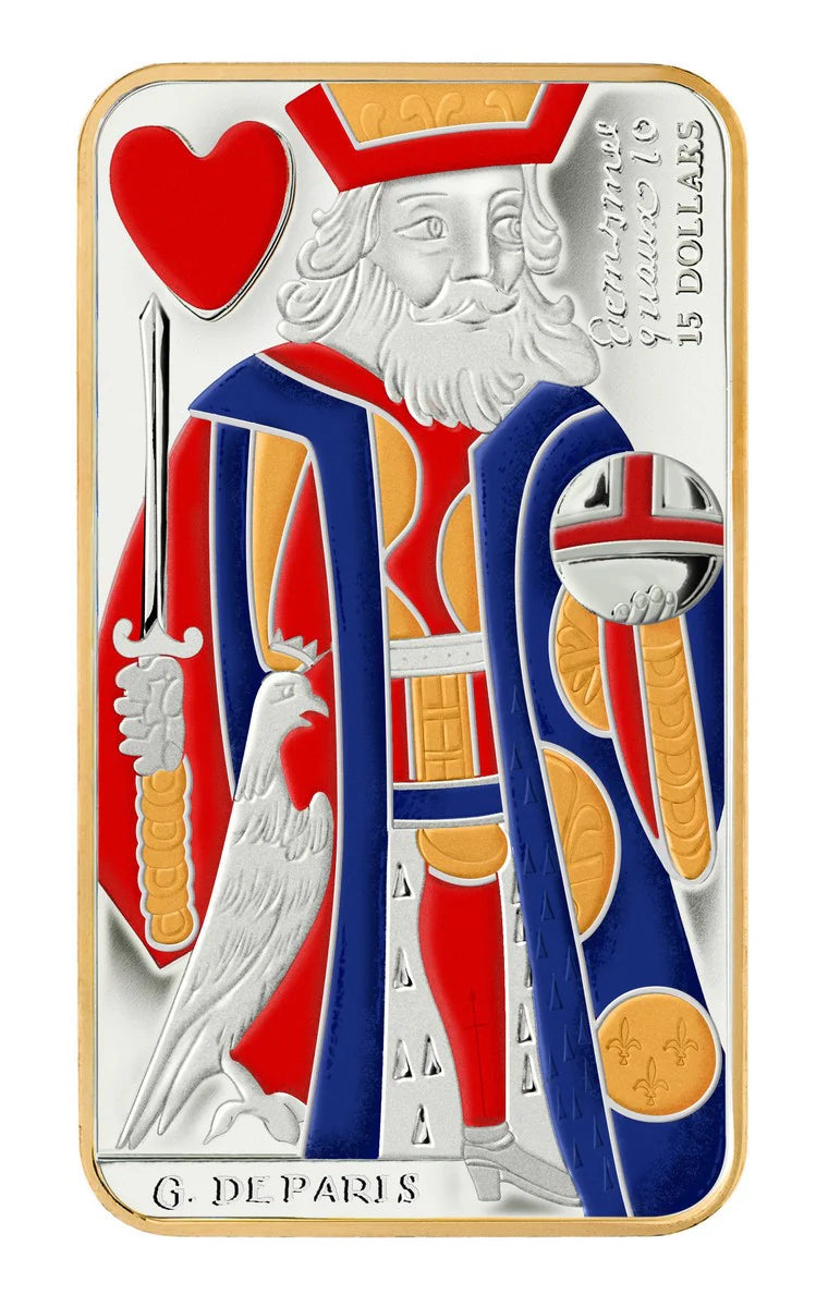 2008 - 2009 $15 Playing Card - Sterling Silver 4-Coin Set