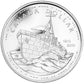 3/4 oz 2010 $1 The Canadian Navy, 100th Anniversary - Silver Dollar B.U.