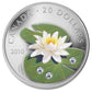1 oz Fine Silver - $20 Fine Silver Coin - Water Lily (2010)