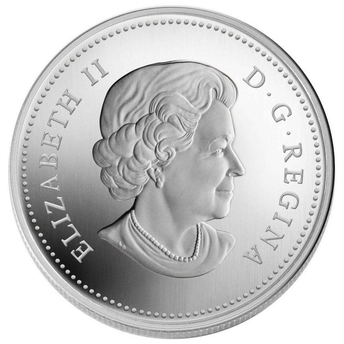 1 oz Fine Silver - $20 Fine Silver Coin - Water Lily (2010)