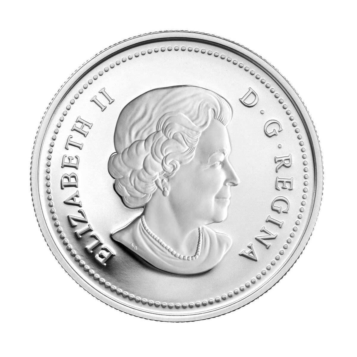 2010 $8 Maple of Strength - Sterling Silver Coin