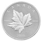 1 oz 2010 $5 Piedfort Maple Leaf - Pure Silver Coin