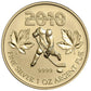 1 oz 2010 $5 Canadian Olympic Hockey Gold - Pure Silver Coin