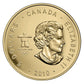 1 oz 2010 $5 Canadian Olympic Hockey Gold - Pure Silver Coin