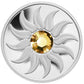 1/4 oz 2011 $3 Birthstone Collection: November (Topaz) - Pure Silver Coin