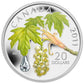 1 oz 2011 $20 Maple Leaf Crystal Raindrop - Pure Silver Coin