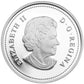 1 oz 2011 $20 Maple Leaf Crystal Raindrop - Pure Silver Coin