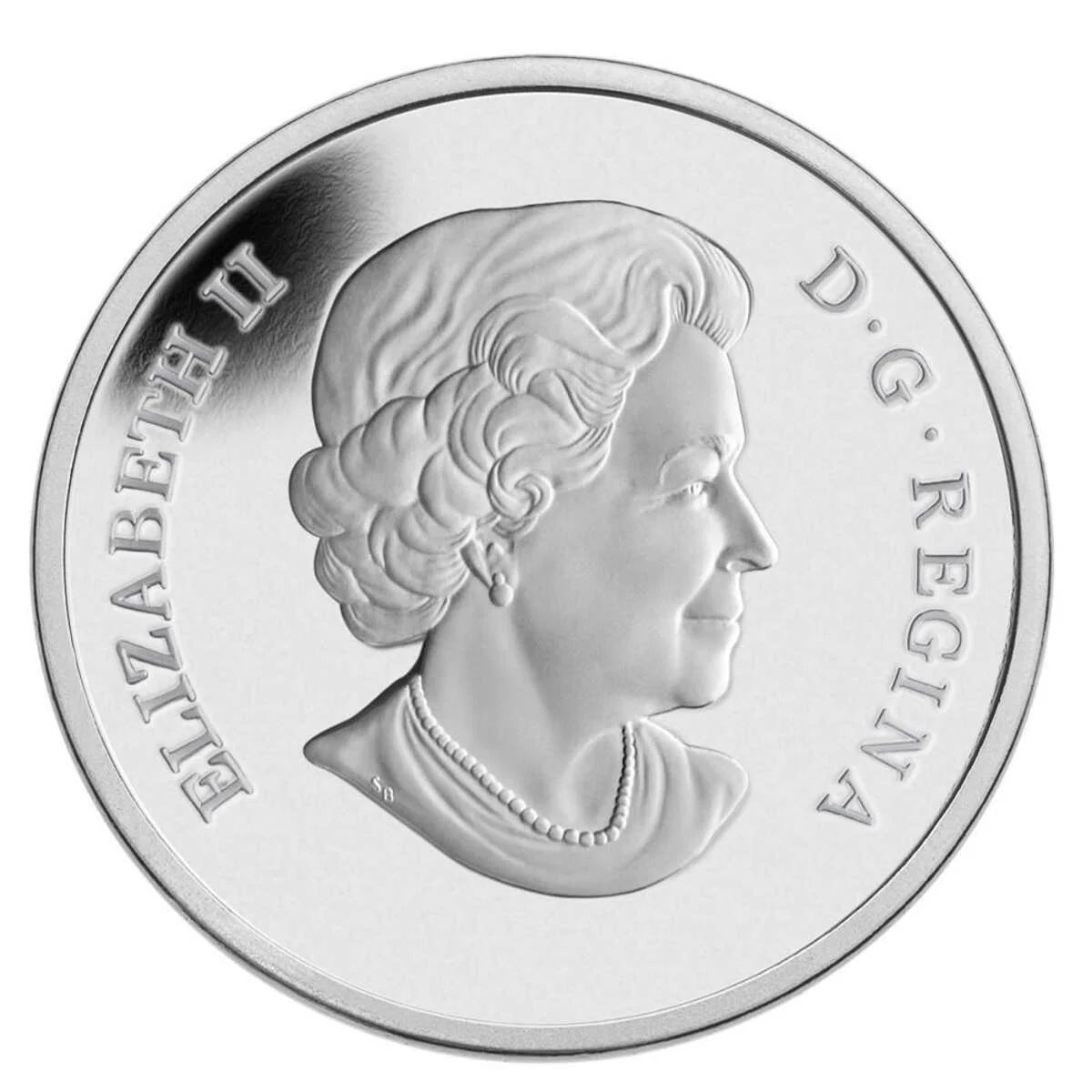 1 oz 2011 $20 H.R.H. Prince William of Wales and Miss Catherine Middleton - Pure Silver Coin