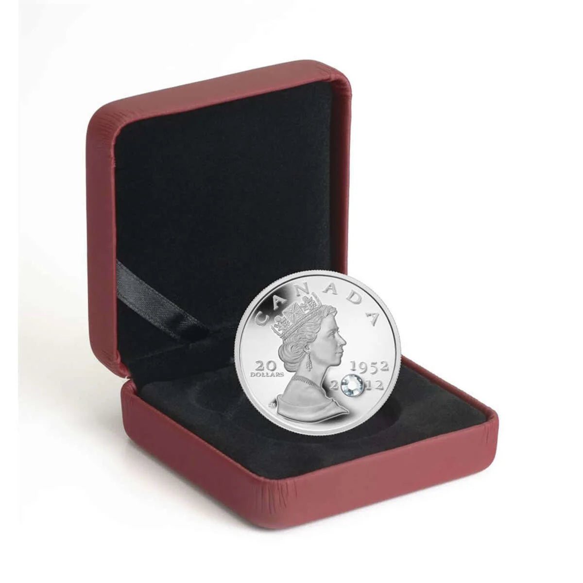 1 oz 2012 $20 The Queen's Diamond Jubilee - Pure Silver Coin