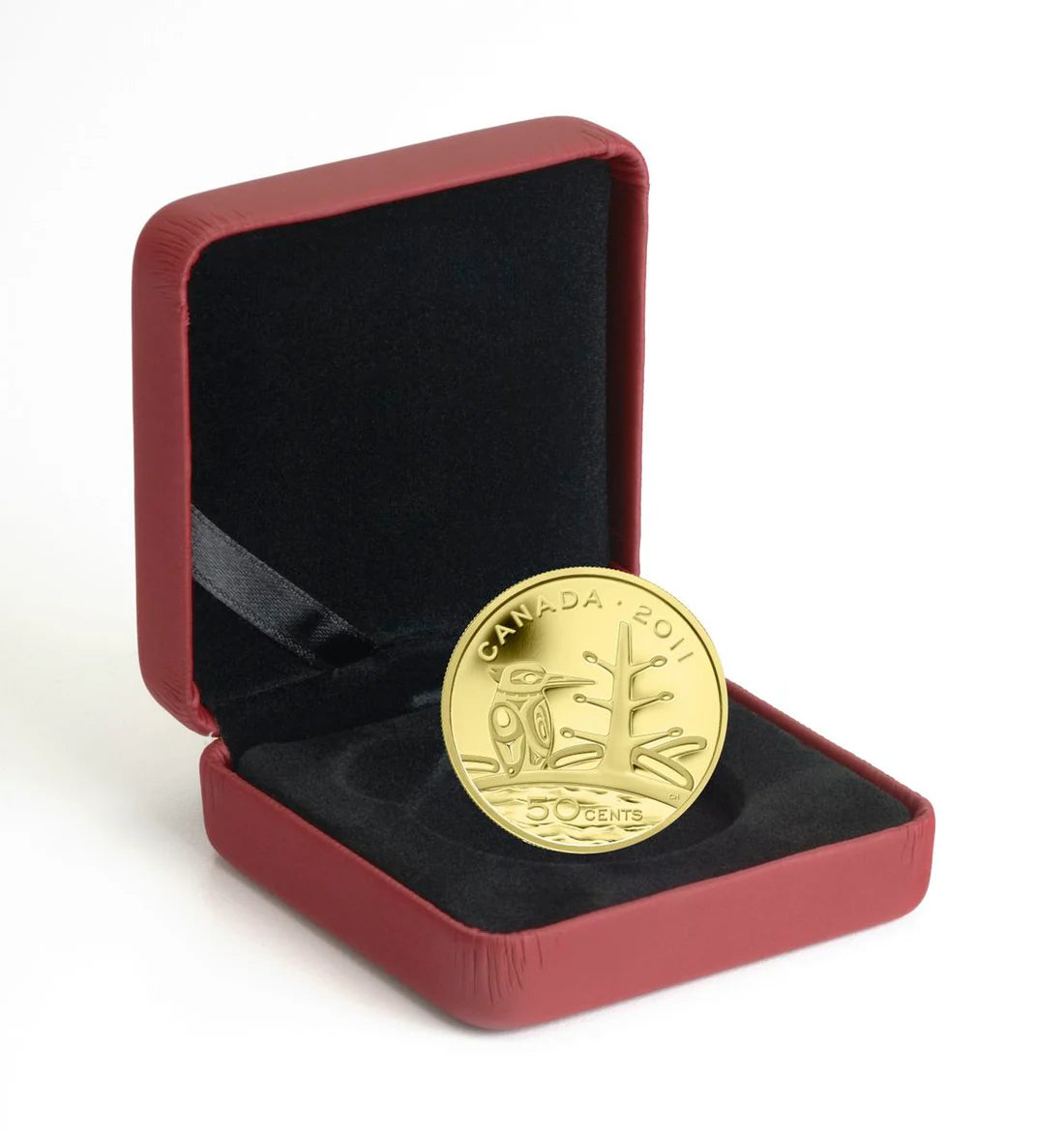 1/25 Ounce Pure Gold Coin - Boreal Forest (2011)