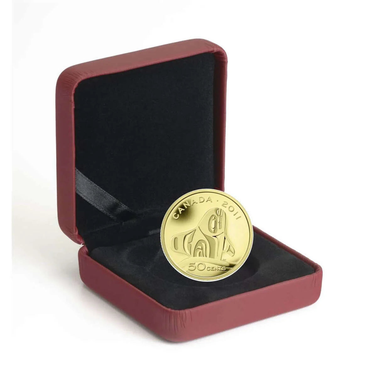 1/25 Ounce Pure Gold Coin - Orca Whale (2011)