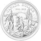 3/4 oz 2012 $1 The War of 1812, 200th Anniversary - Pure Silver Dollar