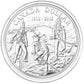 3/4 oz Brilliant Fine Silver Dollar - 200th anniversary of the War of 1812 (2012)