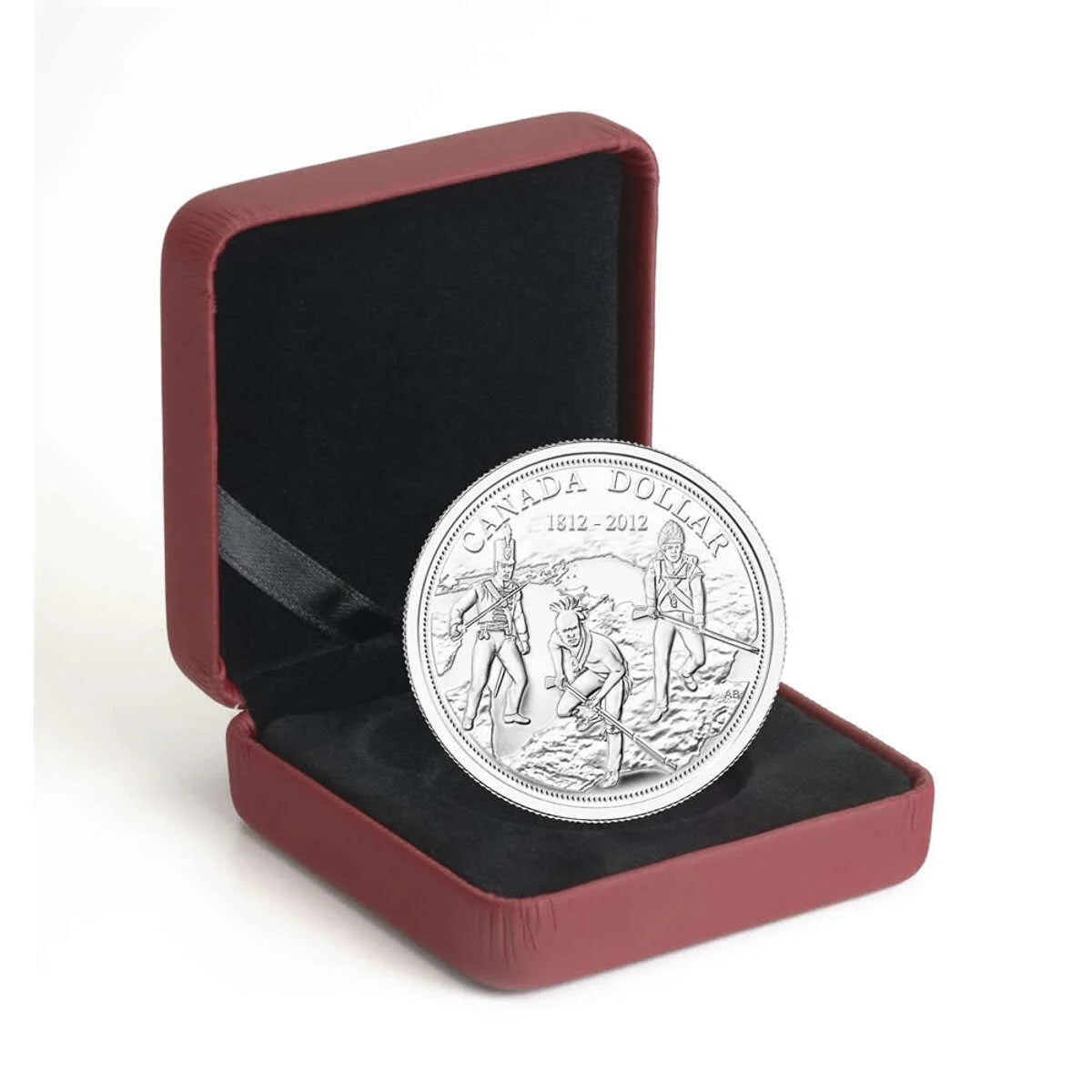 3/4 oz Brilliant Fine Silver Dollar - 200th anniversary of the War of 1812 (2012)