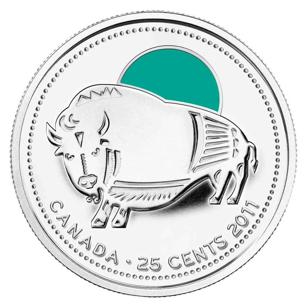 2011 25c Our Legendary Nature - Sterling Silver 3-Coin Set