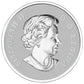 1/2 oz 2012 $10 Year of the Dragon - Pure Silver Coin