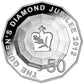 1 oz Fine Silver Coin - The Queen's Diamond Jubilee (2012) - Queen Elizabeth II & Prince Philip (Copy)