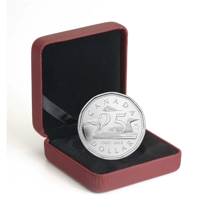 25th Anniversary of the Loonie - Pure Silver Coin (2012)